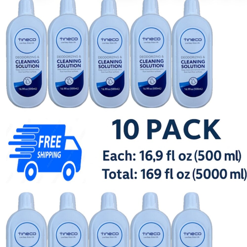 Tineco Floor Cleaning Solution 5L (16.9 OZ*10) Wet Dry Vacuum Refill iFLOOR New!